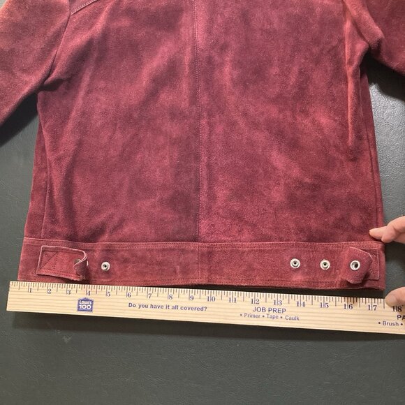 VTG Womens Hippie Western Jacket 70s Indie Suede Sz Medium Southwest Equestrian - Picture 16 of 16